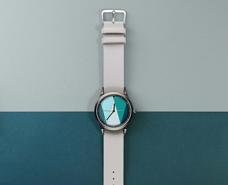 插畫X手錶-WE #2 - 男錶/中性錶 - 其他金屬 綠色