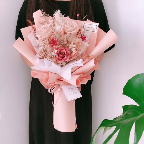ドライフラワー プリザーブドフラワー 花束 スワッグ ブーケ