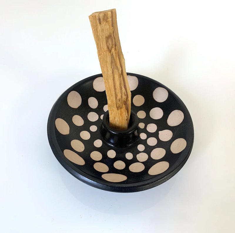 秘魯聖木座_麥田圈圈 - 香氛/精油/擴香 - 陶 多色