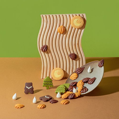 金帛手製 Kinber Made 鐵盒系列－森林饗宴手工餅乾
