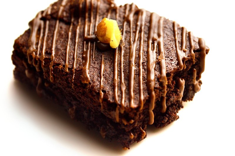 [Mr. Tao De Handmade Brownie Monopoly] Exquisite-Dark Chocolate Brownie - เค้กและของหวาน - อาหารสด 
