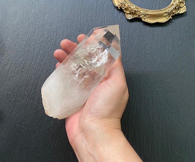 天使の羽 天然氷 透明色レッドふっくらブルー針ホワイト水晶