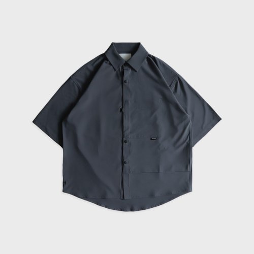 DYCTEAM® DYCTEAM - Patch pocket shirt (gray blue)