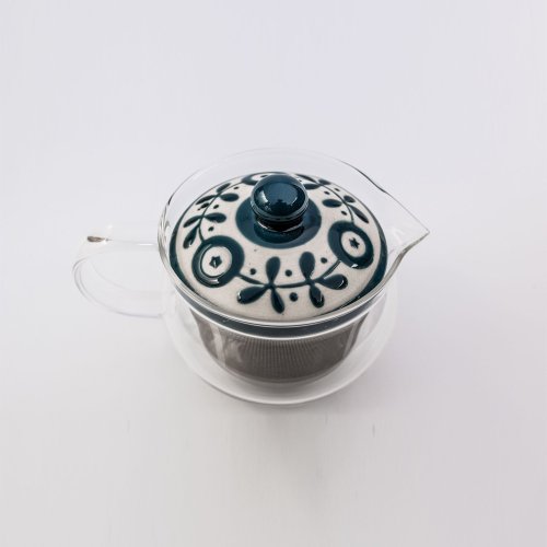 Japan West Sea Cat Stainless Steel Mesh Heat-resistant Glass Teapot (Cat Tea  SS Pot PC)-375ml - Shop GC WELL Teapots & Teacups - Pinkoi