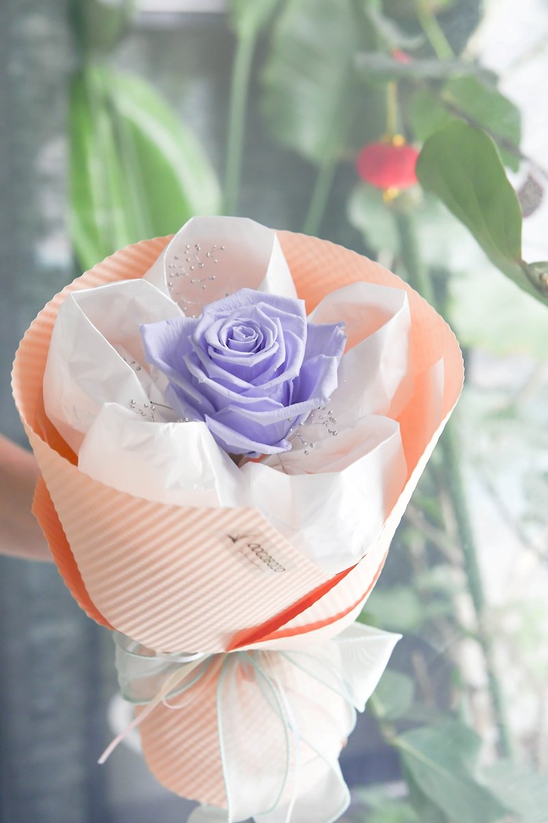 Happy rose bouquet│Lavender Purple Rose Bouquet - Items for Display - Plants & Flowers 