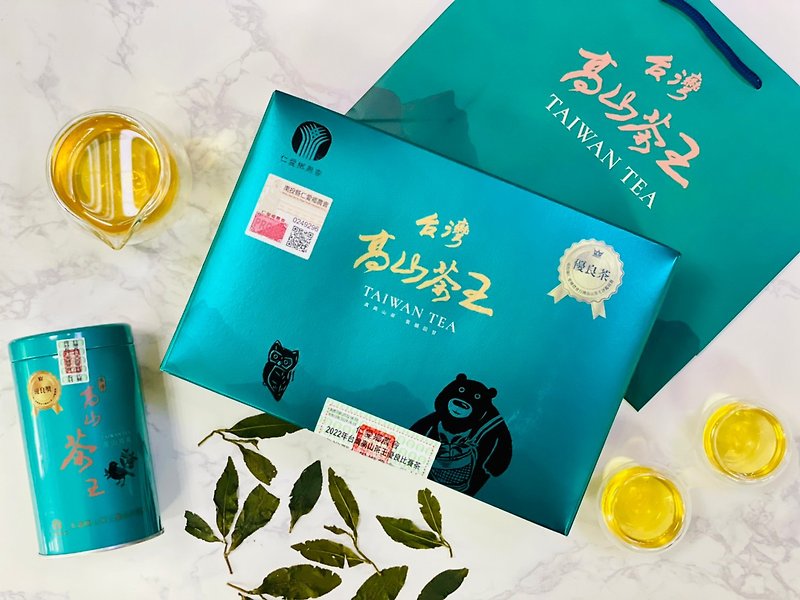 【Pinkoi 輕飲食指南】仁愛鄉高山茶王優良獎 - 茶葉/漢方茶/水果茶 - 其他材質 綠色