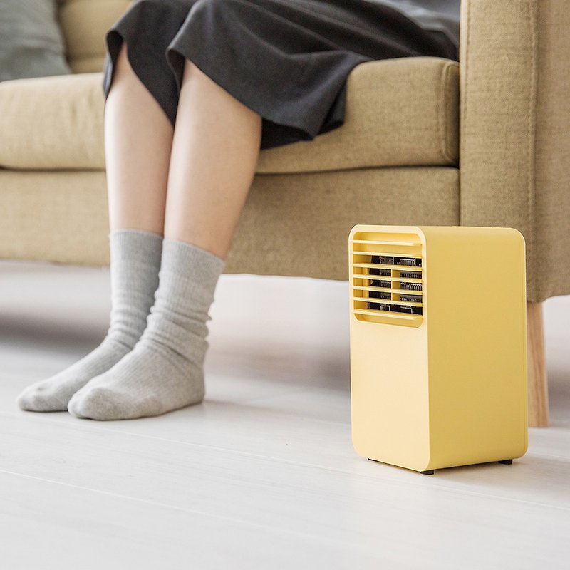 Positive and negative zero XHH-Y120 Mini ceramic heater-yellow - Other Small Appliances - Resin Yellow