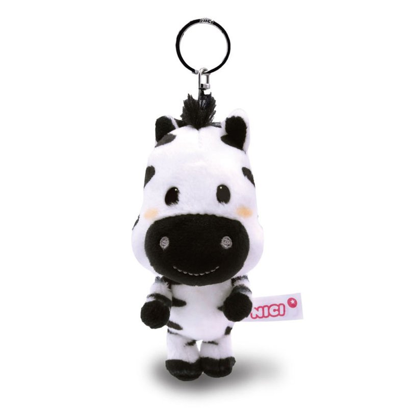 【Leofoo Village】Zebra back packaging key ring official direct NICI joint Christmas gift exchange - ตุ๊กตา - วัสดุอื่นๆ 