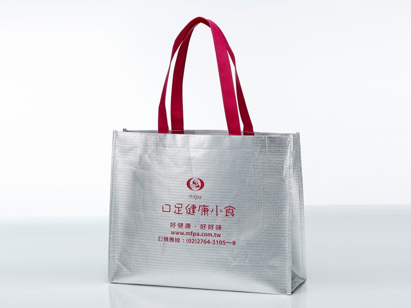 閃亮懷舊萬用袋 - 手提包/手提袋 - 其他材質 銀色