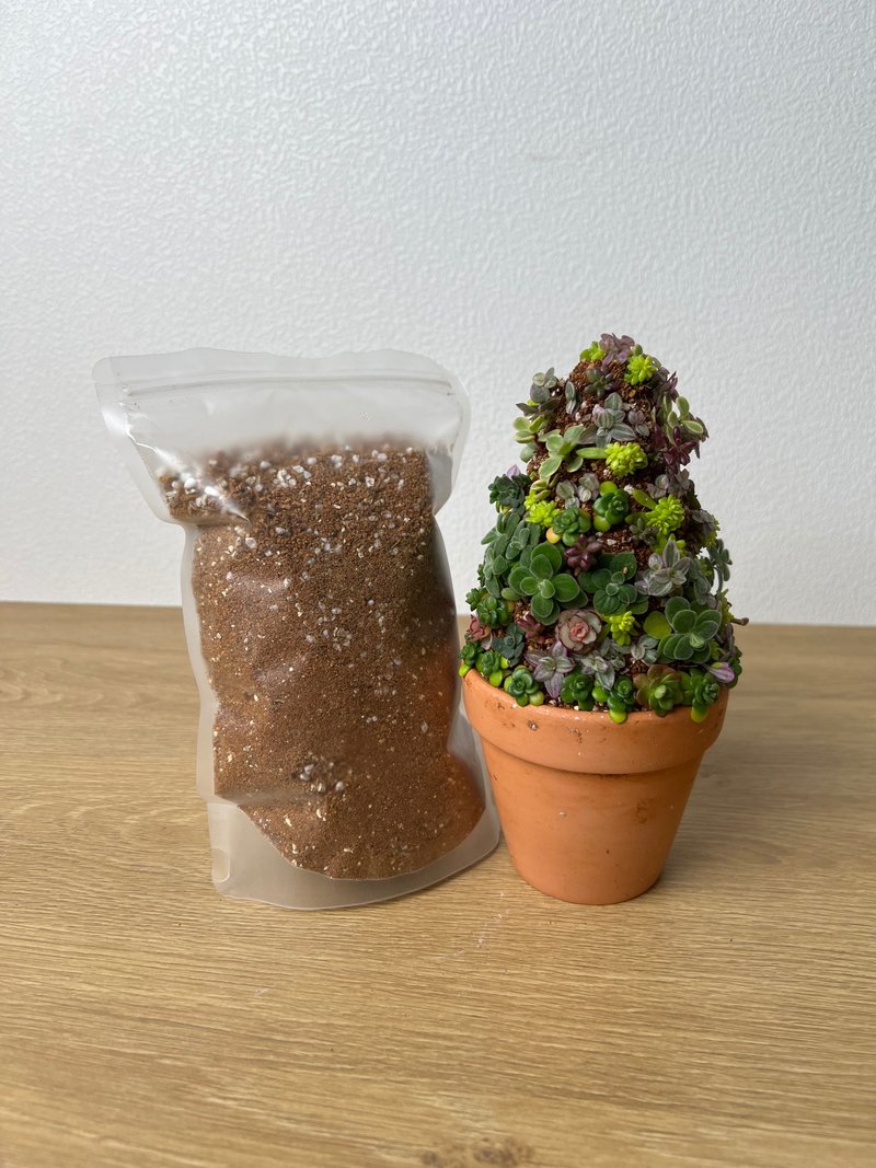 多肉植物黏性培養土 黏性土 多肉黏土適合立體種植及裝飾用塑形土 - 植栽/盆栽 - 植物．花 