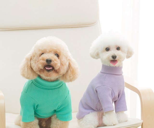 Poodle turtleneck outlet