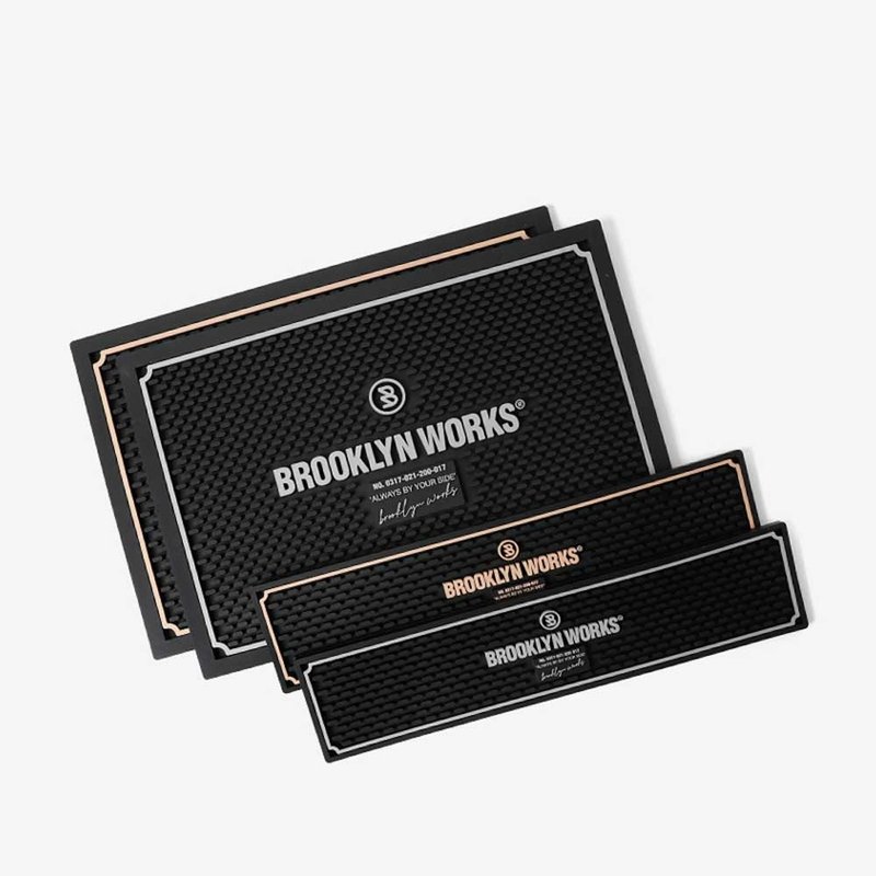 BROOKLYNWORKS 野營戶外酒吧墊-棕色 - 野餐墊/露營用品 - 其他材質 咖啡色