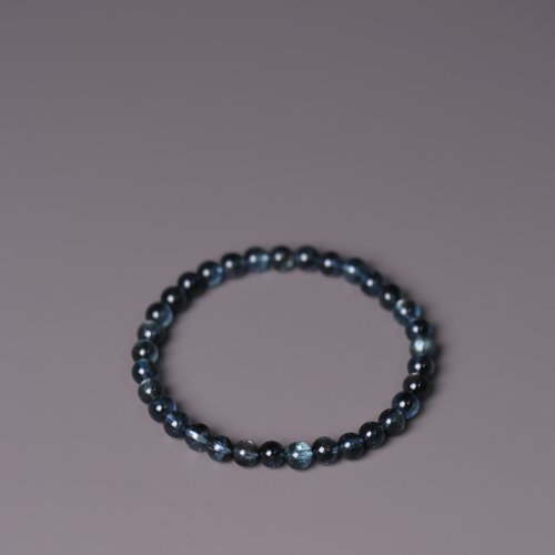 バイカラーアクアマリン　ブレスレット 藍檜勝色四方ブレスレット【アクアマリン】(AQUAMARINE): 『岩座