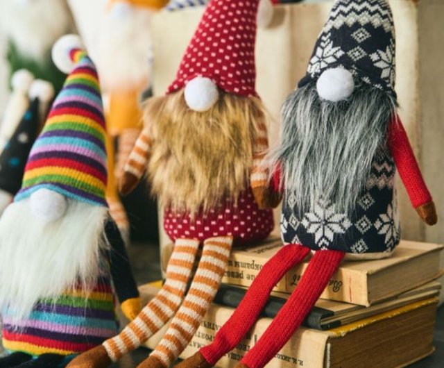 人気予約商品】フィンランドのクリスマス森の妖精オーナメントM (6色