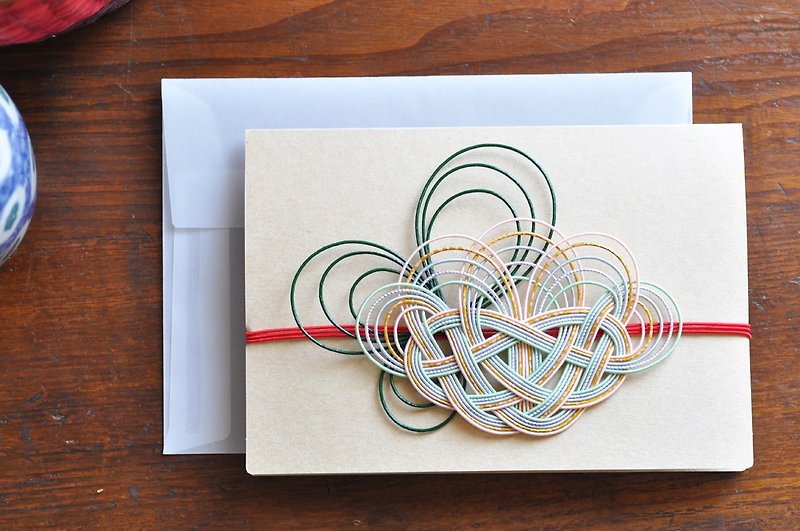 Greeting card　- Flower - 3 - การ์ด/โปสการ์ด - กระดาษ สีกากี