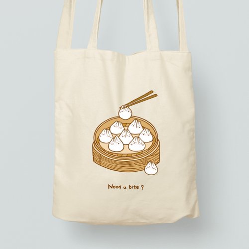 Eco-friendly 3ways zipper canvas bag – Xiao Long Bao (off