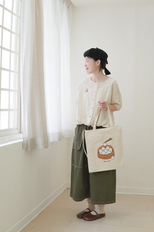 LEE■Transform Shakoshu Bag■送料込 Eco-friendly 3ways zipper canvas bag – Xiao Long Bao (off