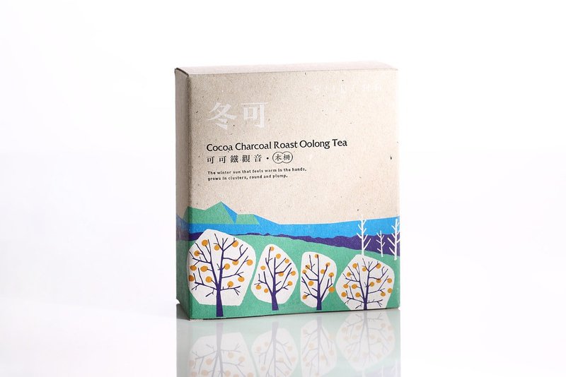 【最具台灣在地特色~四季擂茶】可可鐵觀音 - 茶葉/茶包/水果茶 - 其他材質 藍色