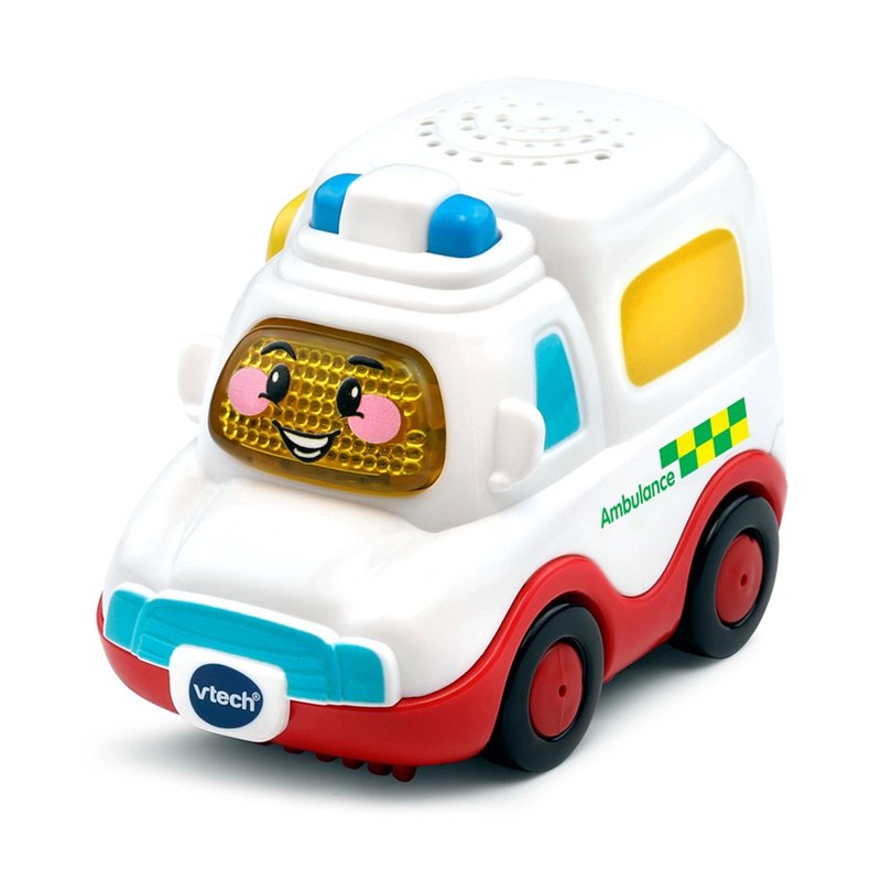 Vtech　嘟嘟聲光互動車-救護車 - 寶寶/兒童玩具/玩偶 - 塑膠 