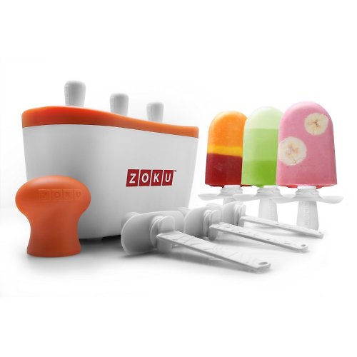 ZOKU美國創意生活食器 ZOKU 快速製冰棒機 (三支裝)