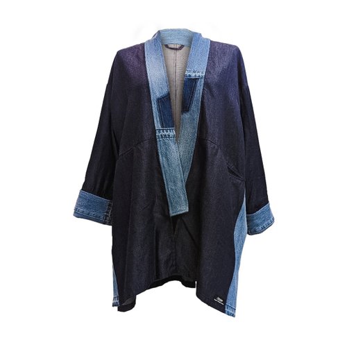 Denim Crazy Patchwork Jacket - Shop First Edition Design Men's Coats &  Jackets - Pinkoi