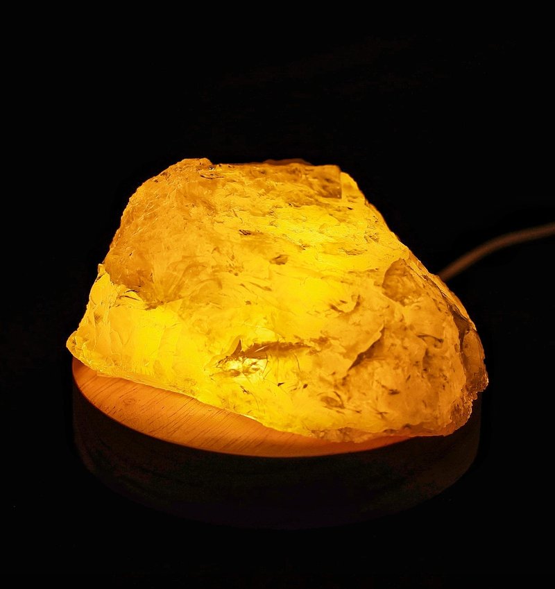 Raw Citrine Decoration - Items for Display - Crystal 