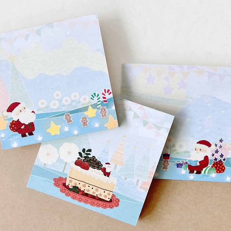 Christmas memo pad (square) - Sticky Notes & Notepads - Paper 