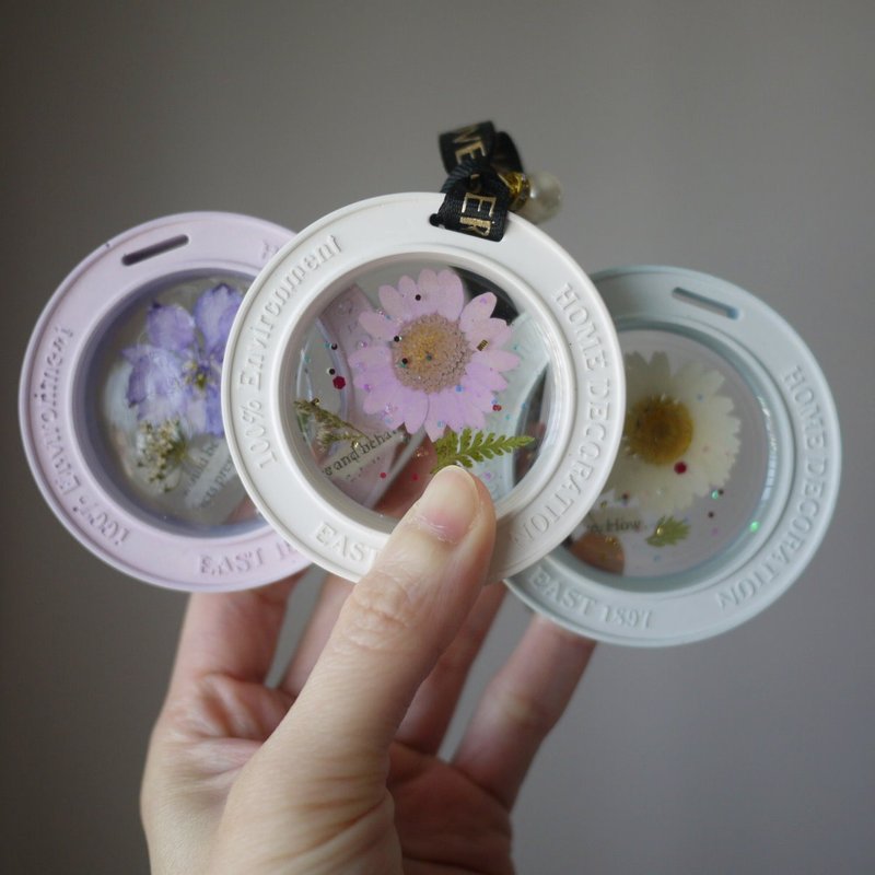 乾燥壓花石膏擴香片 擴香石 - 擺飾/家飾品 - 其他材質 