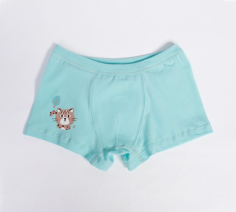 Brave little stone tiger boy square pants - Men's Underwear - Cotton & Hemp 