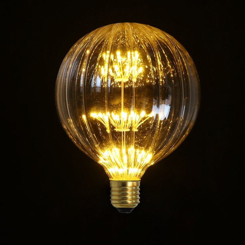 LED‧Firework Bulb‧Hot Air Balloon Bulb│Good Form‧Good shape - โคมไฟ - แก้ว สีเหลือง