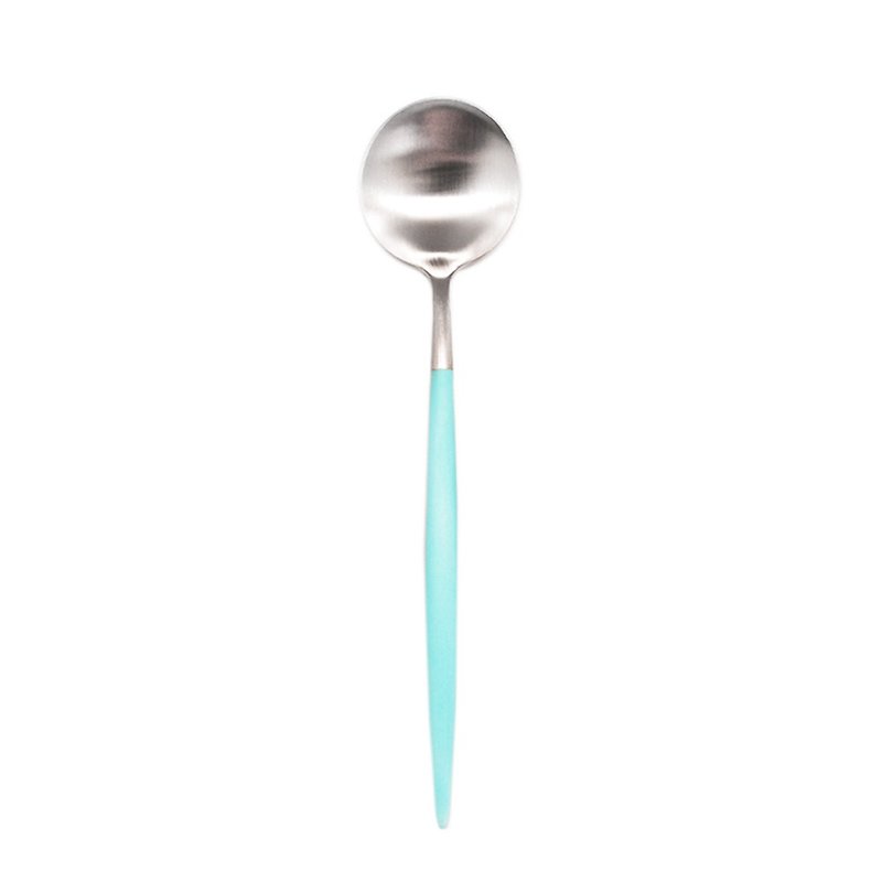 GOA TURQUOISE MATTE TABLE SPOON - Cutlery & Flatware - Stainless Steel Blue