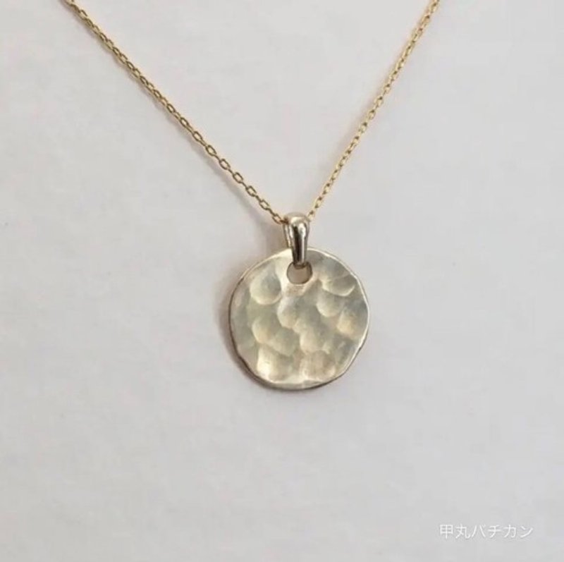 真鍮ネックレス　circle - 項鍊 - 其他金屬 金色