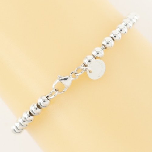 リターントゥティファニー ビーズ ミニハート ブレスレット シルバー