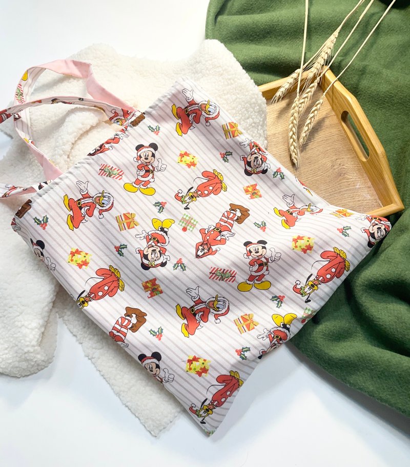 聖誕風禮物袋 - 手提包/手提袋 - 棉．麻 多色