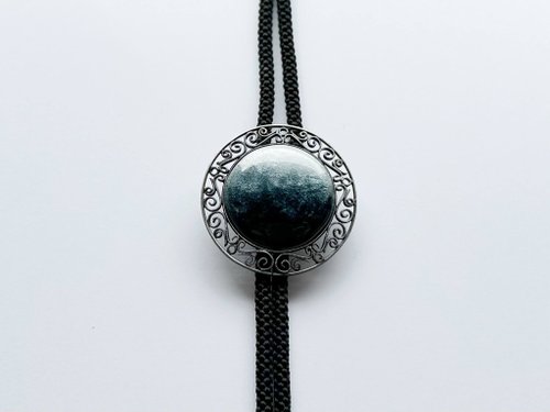 MB シルバーループタイ（OX JEWELRY Silver Loop Tie）ネックレス