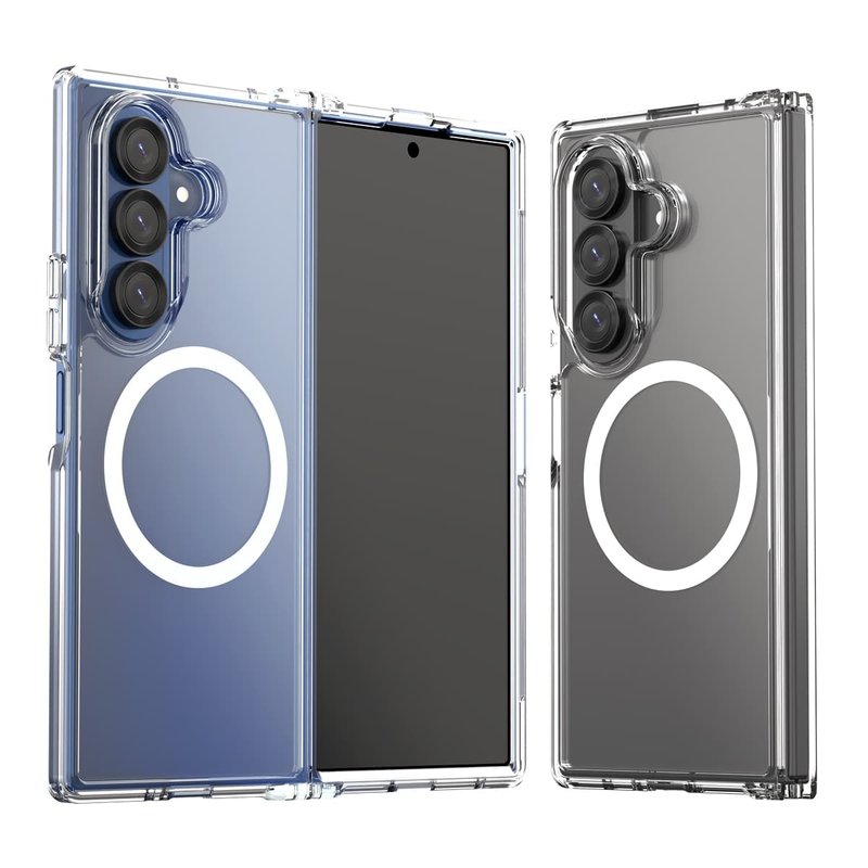 Araree Samsung Galaxy Z Fold 7 DUPLE M 磁吸Magsafe透明保護殼 - 手機殼/手機套 - 其他材質 