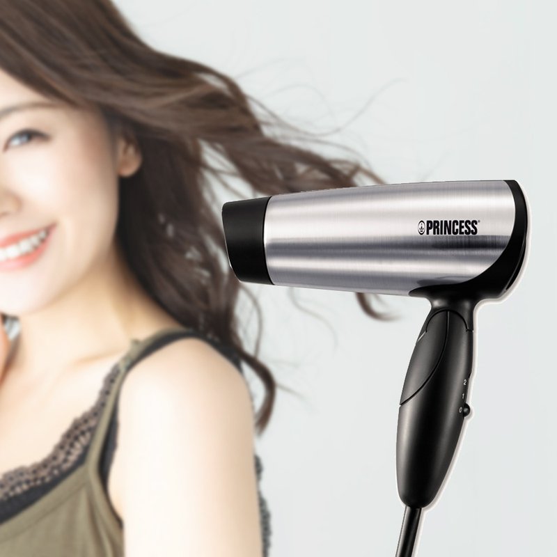 荷蘭PRINCESS 雙電壓旅用吹風機 (110v/220v) - 其他小家電 - 不鏽鋼 銀色