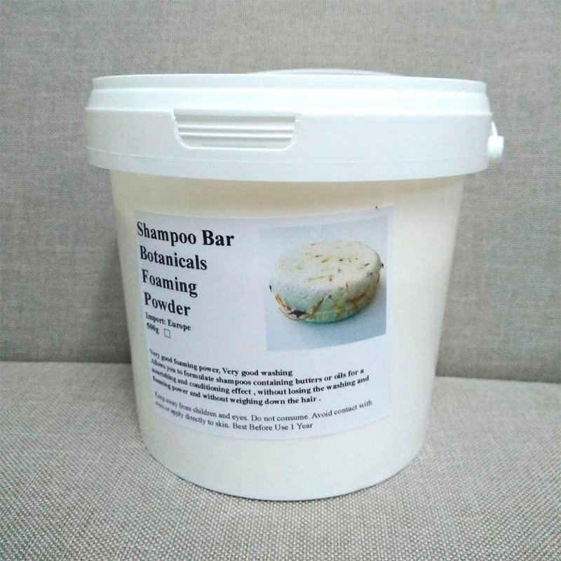 植物性洗髮餅泡沬粉 500g - 蠟燭/香氛/手工皂 - 其他材質 綠色