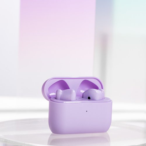 1MORE 台灣代理 【1MORE】Neo 真無線藍芽耳機 EO007 紫色 送熊熊鑰匙圈+收納盒