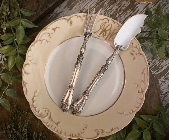 フランス ルイ16世様式*純銀製ボックス*アンティーク アフタヌーン