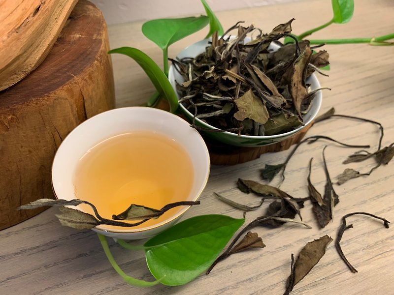 Yunyun Yipin【2021 Wild Charcoal Roasted Small White Tea】 - Tea - Plants & Flowers Khaki