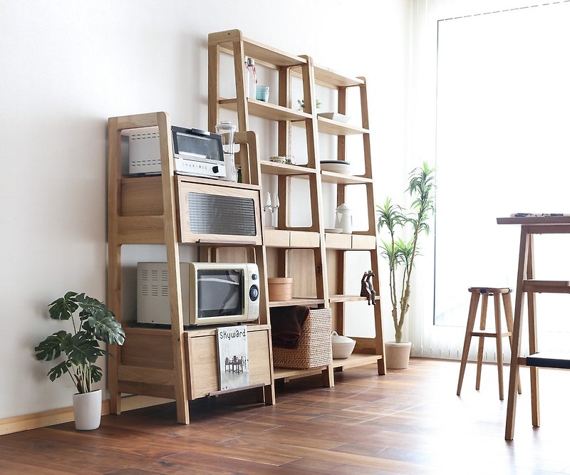 Asahikawa Furniture Taisetsu Woodworking luonto Flipper board - Wardrobes & Shoe Cabinets - Wood Brown