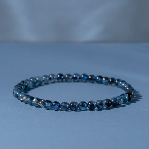 Stella D.L 星黛拉能量水晶 頂級魔鬼海藍寶∣天然能量水晶手串∣4-4.5mm D14801