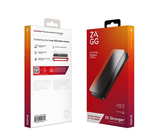 Glass Elite Privacy - IPhone 15 Pro Screen Protector - ZAGG