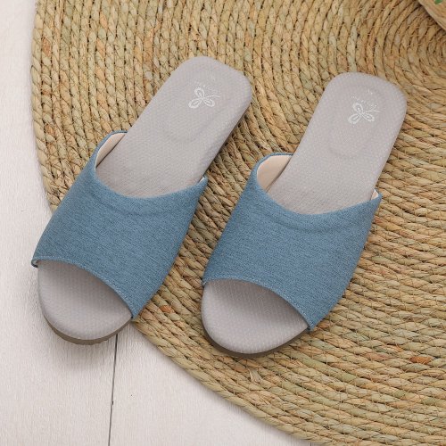 維諾妮卡 【維諾妮卡】蓄熱恆溫 優質石墨烯室內拖鞋-藍