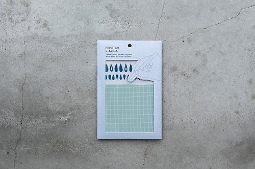 MU 【Print-On Stickers】|絕版品套裝系列01 雨後彩虹| 手帳貼紙