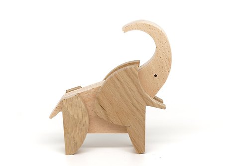 Dear Kid, 親子共選概念店 木製大象ELEPHANT 磁性積木