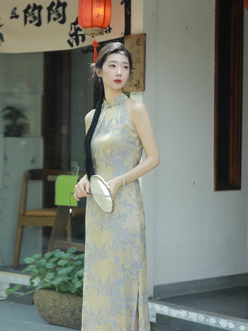 New Chinese retro cheongsam - ชุดเดรส - วัสดุอื่นๆ 