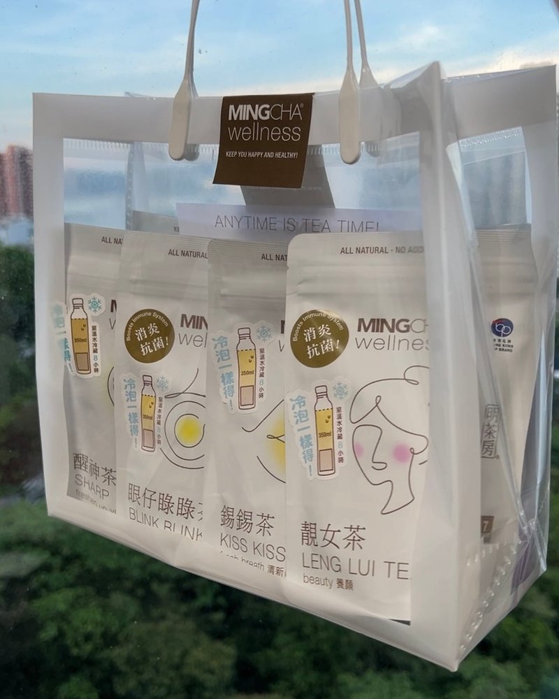 明茶房 - 快靚正茶包套裝 - 茶葉/茶包/水果茶 - 紙 白色