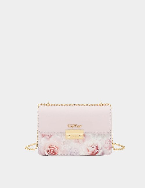 Fancy Rosy 浪漫印花側揹袋